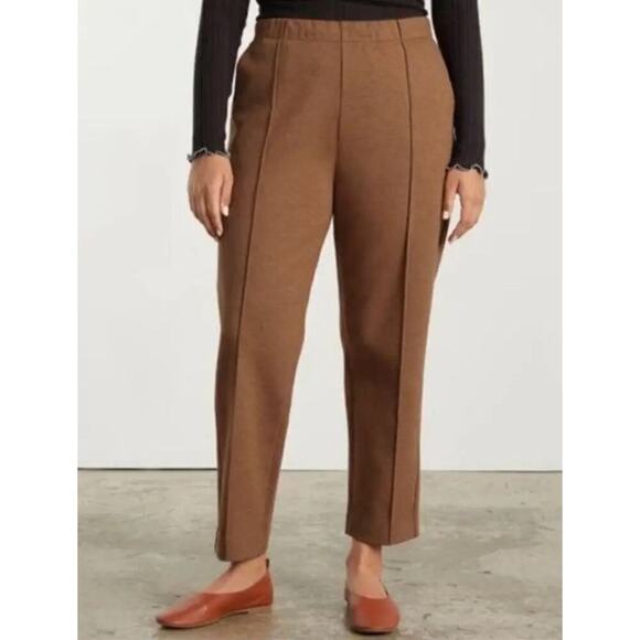 Everlane Women The Dream Pleated Pants Tan Size Small - Picture 1 of 9